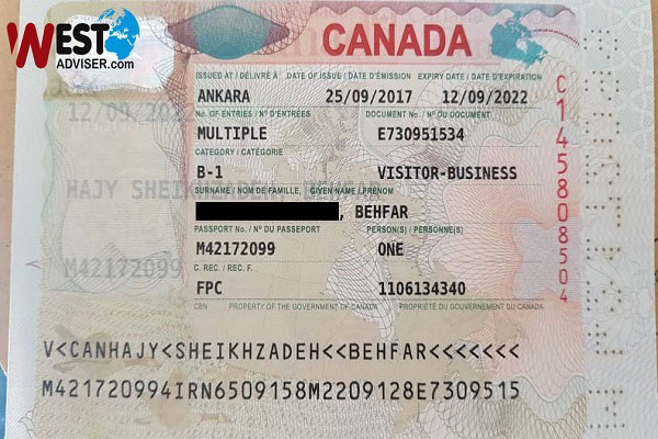پاسپورت کانادا-توریستی-بهفر